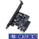 伽利略 PCI-E 1X USB3.1 Gen1 Type-E+19pin 擴充卡 (PE319E)