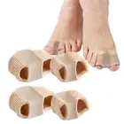 2 Count Toe Separators Gel with 2 Loops Hammer Toe Straightener Correctors