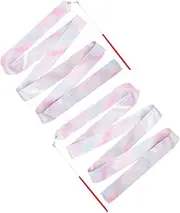 KOMBIUDA 2pcs Rhythmic Gymnastics Ribbons Dance Performing Streamer Performing Dance Ribbons Party Ribbon Dance Ribbons Decorative Ribbon Rod Performing Gymnastics Ribbon Dancing Ribbon