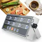 Restaurant Cooking Timer 8 Channels Commercial Digital Alarm Reminder Clock 220V