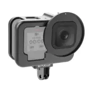GoPro HERO12 11 10 9 Black Shell Aluminum Alloy Protective Cage with 52mm UV Len