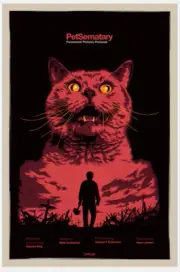 Stephen King Pet Sematary Horror Movie Film Poster Giclee Print Art 24x36 Mondo