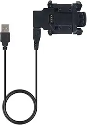 USB Charging For Garmin Fenix 3 HR Cradle Dock Station With USB Data Cable Charger Clip Holder For Garmin Fenix 3 Quatix 3 1m