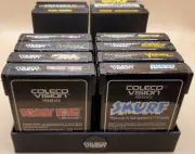 ColecoVision - Atari 2600 - Atari 7800 - Cartridge Holder Storage Tray 20 slots