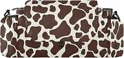 Brown Cow Print stroller organizer shoulder bag stroller caddy with cup holder mobile phone accesorios para carro de ni?os para frio accesorios para carro de ni?os para frio