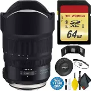 Tamron SP 15-30mm f/2.8 Di VC USD G2 Lens for Nikon F + Memory Card + Accessorie