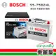 【BOSCH 博世】電瓶BOSCH銀合金 充電制御 75B24L_送安裝(車麗屋)