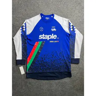 【TACKSTHGOOD】STAPLE Pigeon Longsleeve Multicolor Tee 摩托賽車風長袖