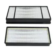 2Pcs HRF-H1 HRF-H2 Replacement H Filter Compatible with Honeywell HPA050 HPA150 HPA060 HPA160 HHT055 and HHT155 Air Purifiers, H13 True HEPA Air Clean