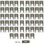50x Mini Blade Fuse APM ATM 2A Amp Motorcycle Automotive Circuit Spade Set Kit