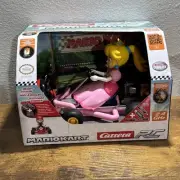 NEW Nintendo Carrera RC Mario Kart Princess PEACH Pipe Car Figure Super Bros Toy