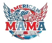 Sublimation Print American Mama Wings Ready to Press Heat Transfer