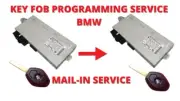 BMW SERIES 3 5 Smart Key CAS2 KEY PROGRAMMING SERVICE MAIL IN