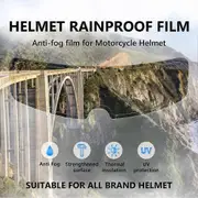 Motorcycle Helmet Anti-fog Film Rain Film Durable Nano Coating Sticker Film Inside anti fog film