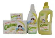 4X CARISMA DETERGENTE , SUAVIZANTE , ESCAMAS , BARRA -UNO DE CADA UNO -FREE SHIP
