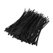 150 Pieces Multi-Purpose Cable Zip Ties 8 Inch,Self Locking Black Zip Ties