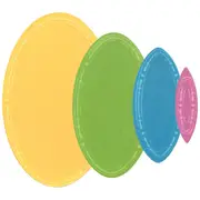 Sizzix Framelits Die Set 9PK??? Fanciful Reversed, Clare Classic Ovals by Stacey Park