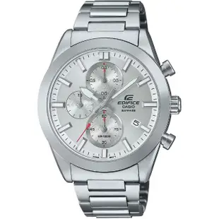 【CASIO 卡西歐】EDIFICE 經典運動三眼計時手錶(EFB-710D-7AV)