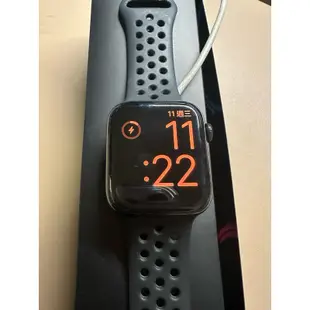 Apple Watch 黑色不鏽鋼 44mm series 4 Lte行動網路錶款