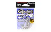 Gamakatsu 66394 Single Hook 55 Plugging Barbless Hook Size 3/0 (3907)