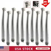 10 Dental High Speed Handpiece Push Button Turbine 4-Holes midwest
