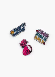 [Taking Shape] Taking Shape Set / 3 Shoe Charm in Multi - Women's Accessories Multi