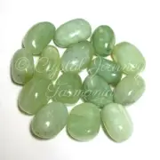 x1 Genuine Natural New Jade (Serpentine) Crystal Tumbled Stone