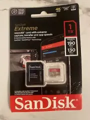 Sandisk Micro SD Card Memory 1TB Extreme