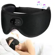 Bluetooth Sleep Headphones White Noise Eye Mask for Sleeping with 8 Relaxing Soothing Sounds