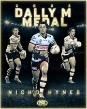 LAMINATED Dally m medal Winner poster,panthers,eels, cowboys Rabbitohs,nrl rugby