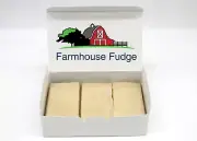 Farmhouse Fudge: Vanilla Bean Fudge 3 Piece Box