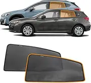 X-CAR Window Sun Shades for Subaru XV/Impreza 2017-2023 Rear Magnetic Blind Mesh SunShades Accessories
