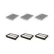 For Kia Sorento Carbon OE Part Number 97134C6900 Air Cabin Filters 6 Total Kit (for: Kia)
