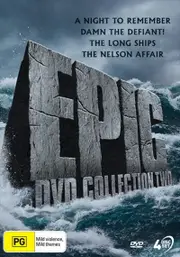 Epic DVD A Night To Remember Damn The Defiant The Long Ships The Nelson Affair Collection DVD