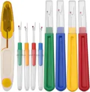 8Pcs Sewing Seam Rippers, Borogo Handy Stitch Rippers 4 Big and 4 Small Sewing