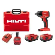 Hilti SIW 6AT 22V Lithium-Ion Cordless Impact Wrench Kit with Adaptive Torque Ah
