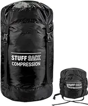 Frxib Sleeping Bag Compression Sack - Waterproof Compression Sack | Lightweight Outdoor Gear, Breathable Hiking Supplies for Adventures