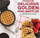 110V Mini breakfast machine waffle maker round waffle maker round waffle maker