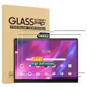 (2 Pack) For Lenovo Yoga Tab 13 inch 2021 Tablet Tempered Glass Screen Protector