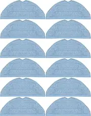 [YBVABE] Mop Pads for Roborock S8/ S7/ S7 Maxv Ultra/ S7 Pro Ultra/ S7 MaxV/ S7 MaxV Plus Vacuum - Upgraded Microfiber Cloths with Dual Sonic Mopping Cloth Accessories Replacements