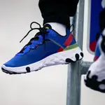 NIKE REACT ELEMENT 55 款 涼爽舒適 彈性緩震 休閒跑 BQ6166-403