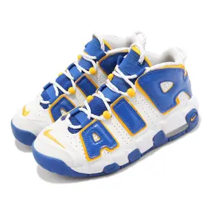 【NIKE 耐吉】休閒鞋 Air More Uptempo GS 女鞋 童鞋 大童 氣墊 復古 皮革 大Air 單一價(DZ2759-141)