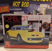 AMT OPEL GT GASSER MINI-MUSCLE CAR DRAG STOCK DISCONTINUED MOLDED IN YELLOW
