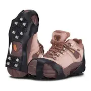 Durable Ice Snow Shoes Spikes Ice Grippers Cleats Overshoe Anti Slip Crampons