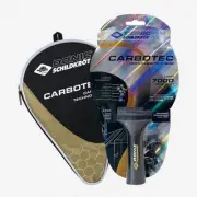 Wood Carbotec 7000 Table Tennis + Cover Bat Colour Black 85 grams All-rounder
