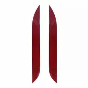 Pair Rear Bumper Reflector Lamp Red Lens For Smart Fortwo Forfour W453 2014-2019 (for: Smart)