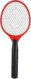 Bug Zapper, Handheld Electric Bat Mosquito, Battery Operated Electronic Fly Swatter, Insect Wasp Zapper Killer Fly Wasp Swatter Racket Bug Zapper for Indoor Outdoor Travel Camping (red)