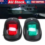 2Pcs LED Navigation Light Marine Ship Boat Yacht Nav Side Lamp Port Starboard AU