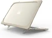 Compatible with MacBook Touch Bar 13" 2016-2019 A1706/A1708/A1988/A1989/A2159 Shockproof Case,Heavy Duty Rugged Protective Case Cover (Khaki)