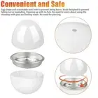 1/4 Eggs Microwave Egg Boiler Cooker Pod Detaches Shell Tool Cook Steamer C0R8